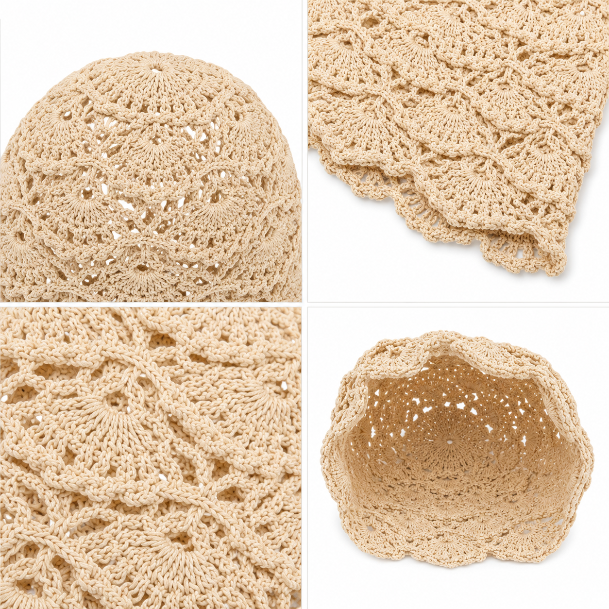 Bonnet Crochet Ajouré - ModeAccess