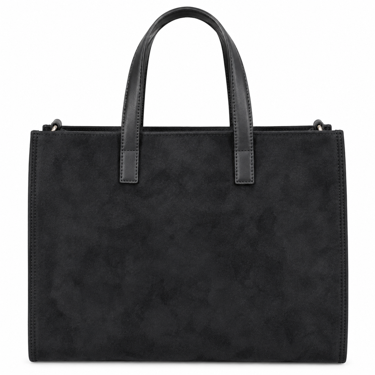 Sac Cabas Noir Détail - ModeAccess