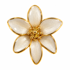 Cache-Bouton Fleur Pétales Brillants - ModeAccess