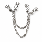 Broche Double Cerf Chaîne - ModeAccess