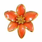 Cache-Bouton Fleur Pétales Brillants - ModeAccess