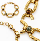Bracelet Maillons Dorés Pierres Naturelles - ModeAccess