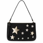 Pochette Étoiles Dorées Noir - ModeAccess