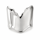 Bracelet Manchette Large Sculptée Argenté - ModeAccess