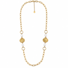 Collier Coquillage Perles Chaîne Dorée - XO'S