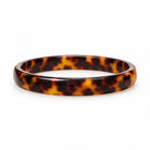 Bracelet Jonc Fin Résine Écaille