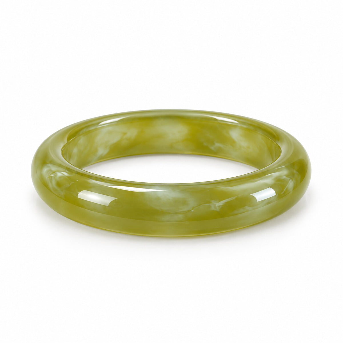 Bracelet Jonc Résine Translucide