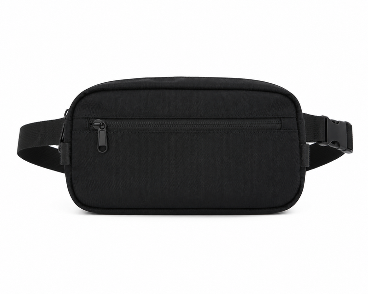Sac Banane Urbain Multipoches Noir